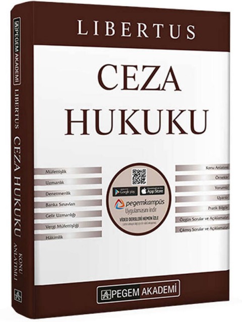 KPSS A Grubu Libertus Ceza Hukuku Konu Anlatımlı Pegem Akademi Yayıncılık