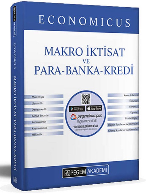KPSS A Grubu Economicus Makro İktisat ve Para-Banka-Kredi Konu Anlatımı Pegem Akademi Yayıncılık