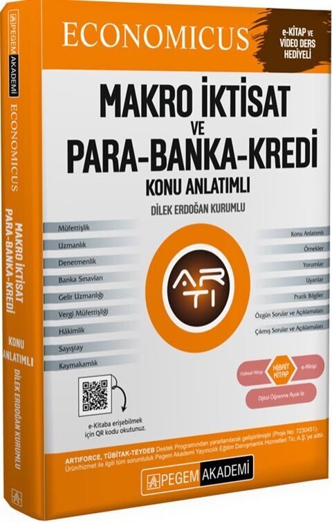 KPSS A Grubu Economicus Makro İktisat ve Para Banka Kredi Konu Anlatımı Pegem Akademi Yayıncılık