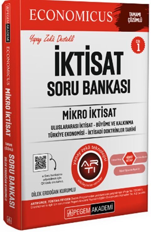KPSS A Grubu Economicus Mikro İktisat Tamamı Çözümlü Soru Bankası Pegem Akademi Yayıncılık