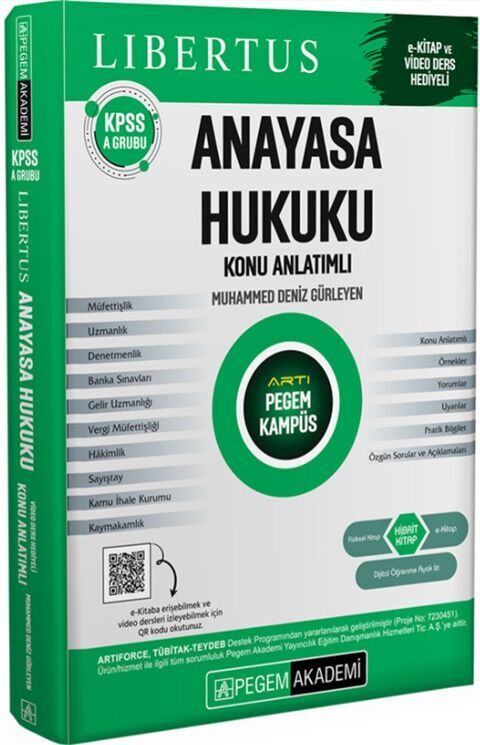 KPSS A Grubu Libertus Anayasa Hukuku Konu Anlatımlı Pegem Akademi Yayıncılık