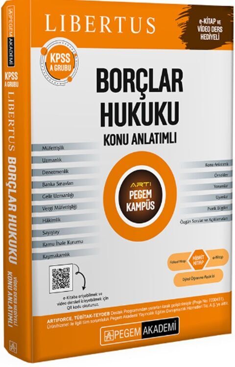 KPSS A Grubu Libertus Borçlar Hukuku Konu Anlatımlı Pegem Akademi Yayıncılık