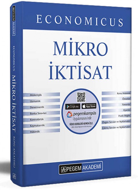 KPSS A Grubu Economicus Mikro İktisat Konu Anlatımlı Pegem Akademi Yayıncılık