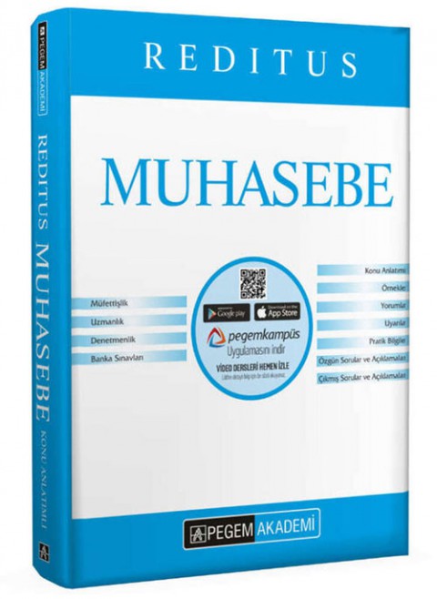 KPSS A Grubu Reditus Muhasebe Konu Anlatımlı Pegem Akademi Yayıncılık