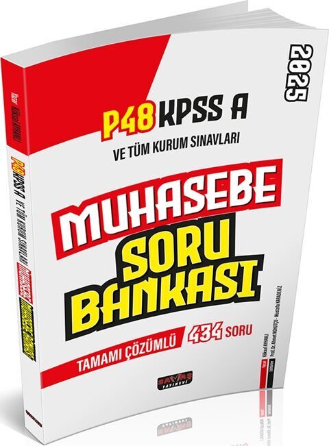 KPSS A Grubu P48 Muhasebe Soru Bankası Savaş Yayınevi