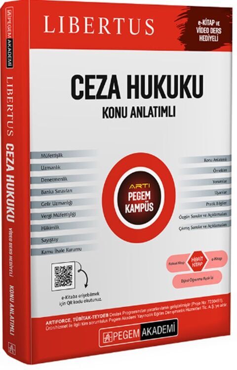 KPSS A Libertus Grubu Ceza Hukuku Konu Anlatımlı Pegem Akademi Yayıncılık