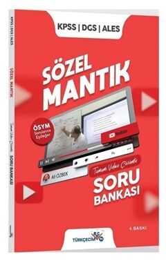 KPSS DGS ALES Sözel Mantık Soru Bankası Türkçecim TV Yayınları
