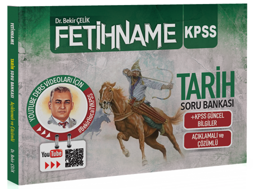 KPSS FETİHNAME Tarih Soru Bankası Çözümlü Bekir Çelik Yayınları