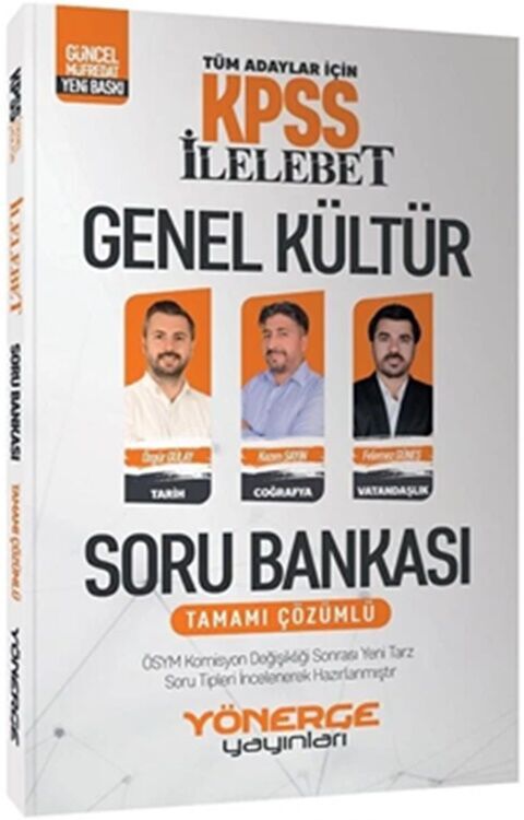 KPSS Genel Kültür Soru Bankası Yönerge Yayınları