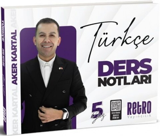 KPSS Genel Kültür Türkçe Ders Notu Retro Yayıncılık