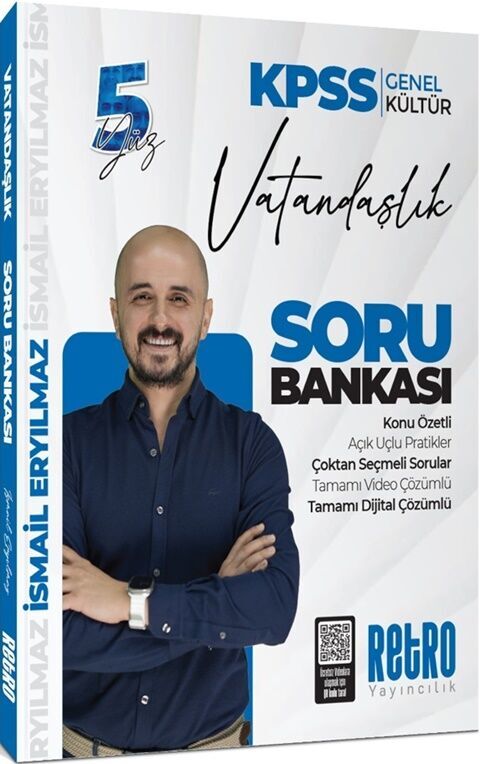 KPSS Genel Kültür Vatandaşlık Soru Bankası Retro Yayıncılık