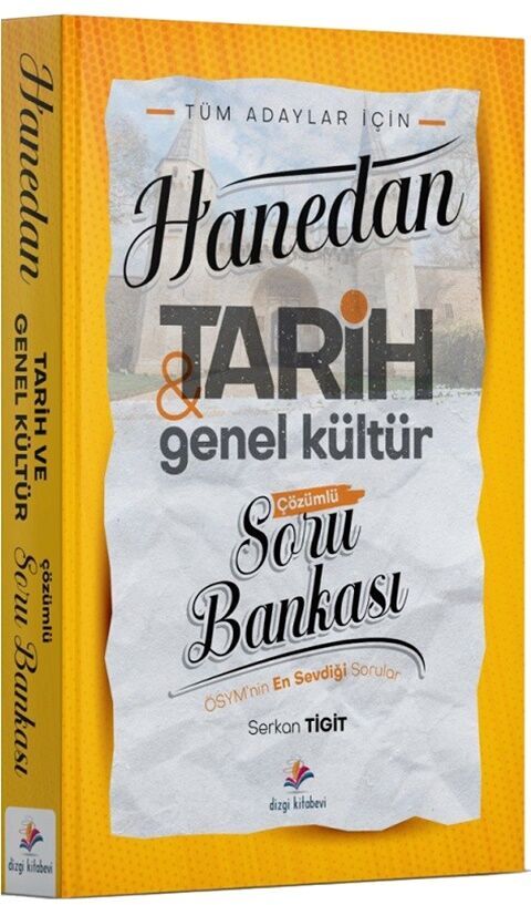 KPSS HANEDAN Tarih Soru Bankası Dizgi Kitap Yayınları