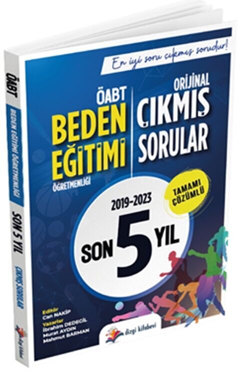 KPSS ÖABT Beden Eğitimi Öğretmenliği Tamamı Çözümlü Son 5 Yıl Orijinal Çıkmış Sorular Dizgi Kitap Yayınları