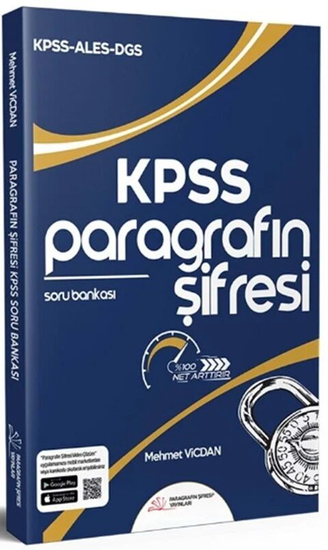 KPSS Paragrafın Şifresi Modüler Soru Bankası Paragrafın Şifresi Yayınları