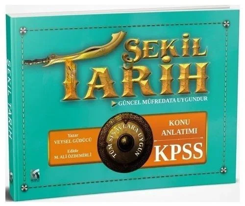 KPSS Şekil Tarih Konu Anlatımı Yeşil Kitap - Veysel Güdücü Modus Yayınları