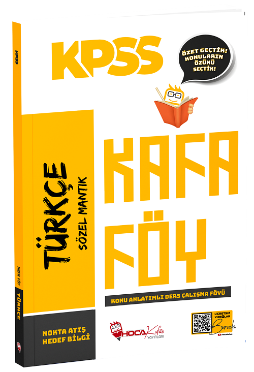 KPSS Türkçe Konu Anlatımlı Kafa Föy Hoca Kafası Yayınları