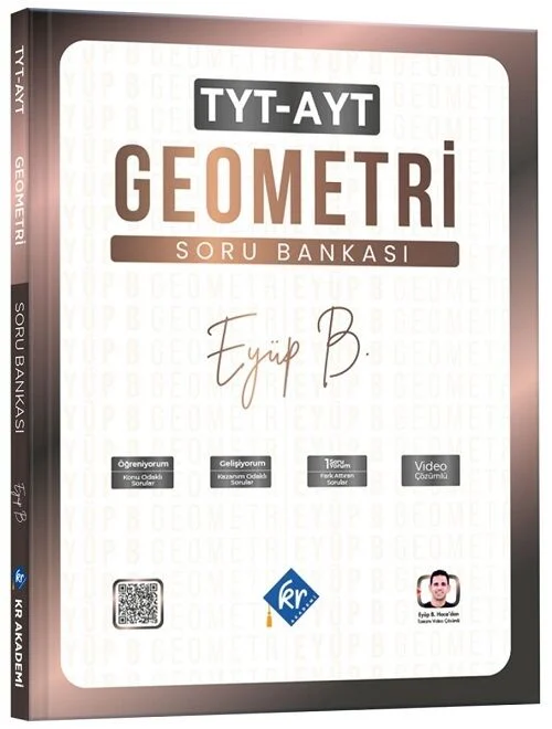 KR Akademi 2026 YKS TYT AYT Geometri Soru Bankası Çözümlü - Eyüp Boncuk KR Akademi