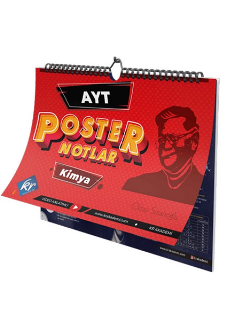 AYT Kimya Poster Notlar KR Akademi Yayınları