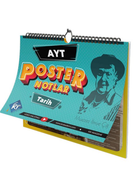 AYT Tarih Poster Notlar KR Akademi Yayınları