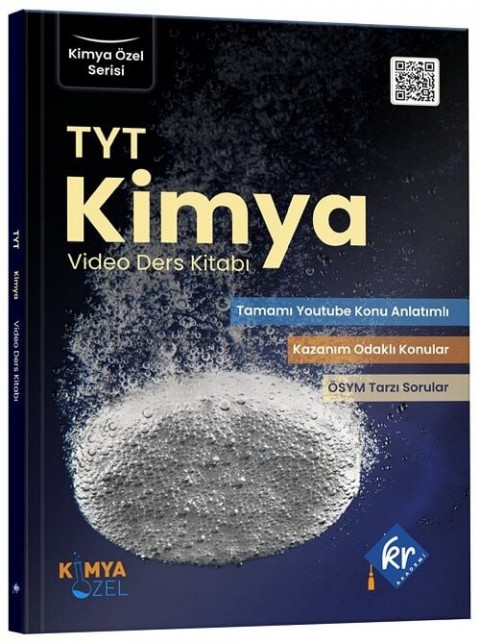 KR Akademi YKS TYT Kimya Video Ders Kitabı Kimya Özel Serisi - Oktay Duran KR Akademi Yayınları