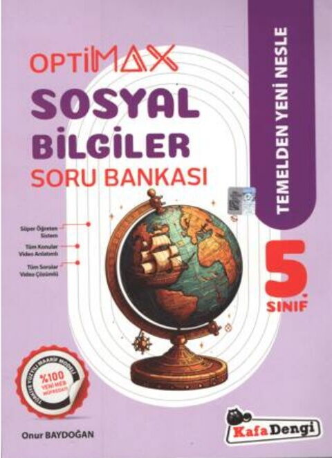 Kafa Dengi 5. Sınıf Sosyal Bilgiler Optimax Soru Bankası Kafa Dengi Yayınları