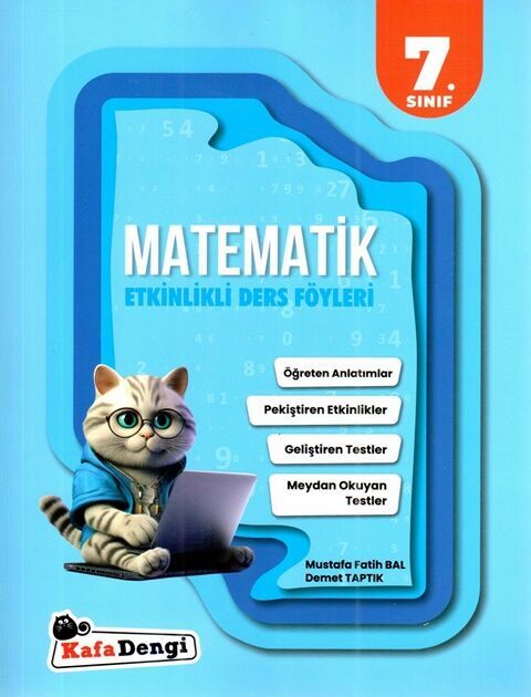 Kafa Dengi 7. Sınıf Matematik Etkinlikli Ders Föyleri Kafa Dengi Yayınları