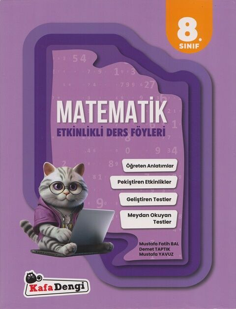 Kafa Dengi 8. Sınıf Matematik Etkinlikli Ders Föyleri Kafa Dengi Yayınları