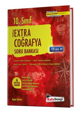 Kafadengi 10. Sınıf Coğrafya Extra Soru Bankası Kafadengi Yayınları
