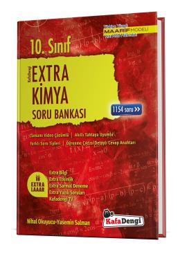 Kafadengi 10. Sınıf Kimya Extra Soru Bankası Kafadengi Yayınları