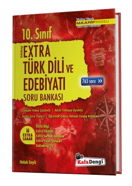 Kafadengi 10. Sınıf Türk Dili ve Edebiyatı Extra Soru Bankası Kafadengi Yayınları