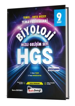 Kafadengi 9. Sınıf Biyoloji HGS Tema Fasikülleri Kafadengi Yayınları