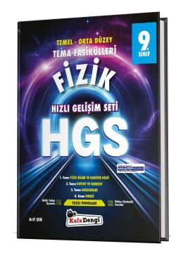 Kafadengi 9. Sınıf Fizik HGS Tema Fasikülleri Kafadengi Yayınları