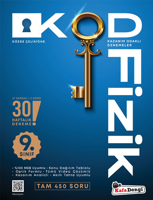 Kafadengi 9. Sınıf Fizik KOD 30 Deneme Kafadengi Yayınları