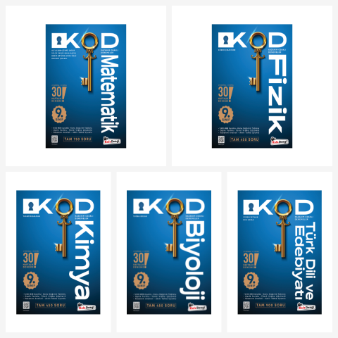 Kafadengi 9. Sınıf Tüm Dersler Haftalık Süreç Uygulamaları Seti 5 Kitap Kafadengi Yayınları