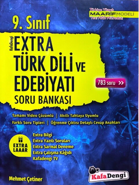 Kafadengi 9. Sınıf Türk Dili ve Edebiyatı Extra Soru Bankası Kafadengi Yayınları