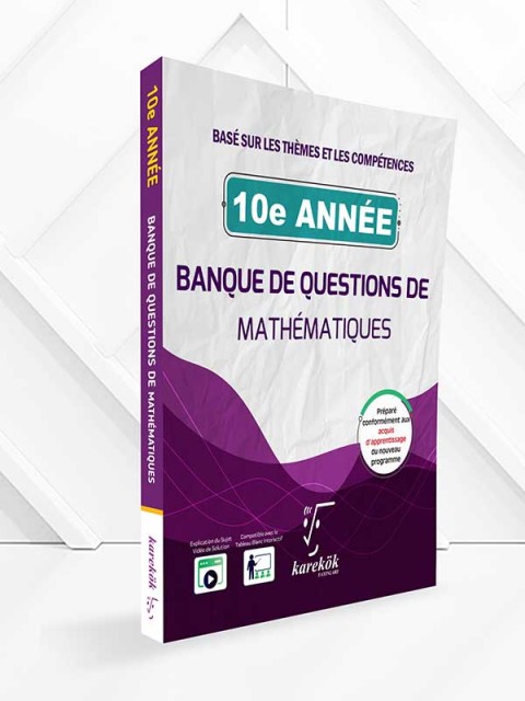 Karekök 10e Annee Banque De Questions de Mathematiques Karekök Yayınları