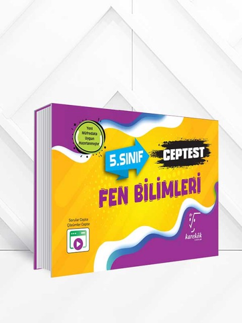 Karekök 5. Sınıf Fen Bilimleri Cep Test Karekök Yayınları