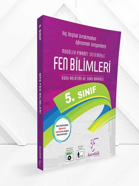 Karekök 5. Sınıf Fen Bilimleri MFS Konu Anlatımlı Soru Bankası Karekök Yayınları