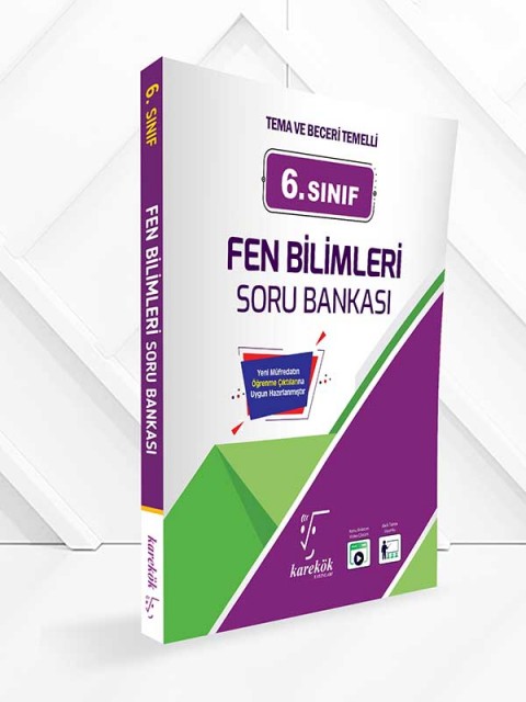 Karekök 6. Sınıf Fen Bilimleri Soru Bankası Karekök Yayınları