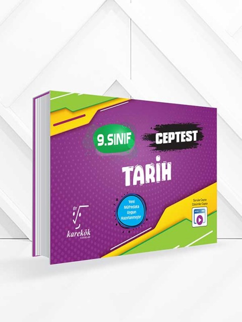 Karekök 9. Sınıf Tarih Cep Test Karekök Yayınları