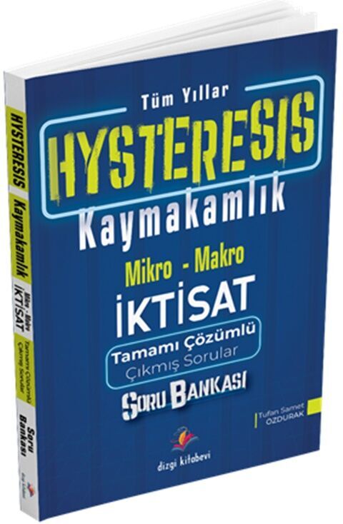 Kaymakamlık HYSTERESIS Mikro Makro İktisat Soru Bankası Dizgi Kitap Yayınları