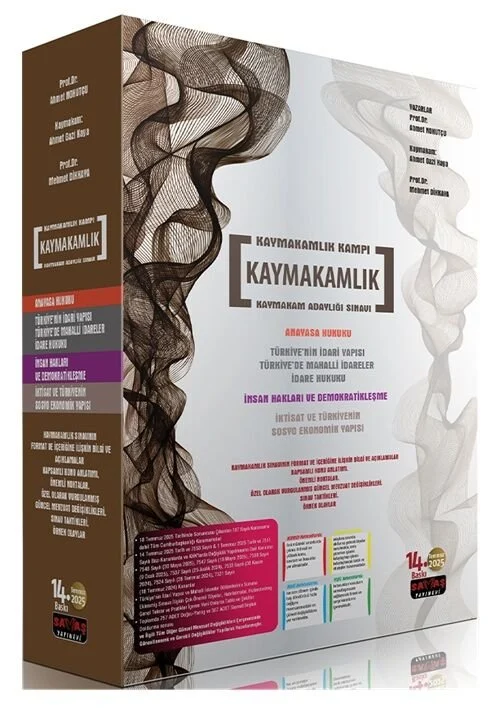 Kaymakamlık Kampı Konu Anlatımı Hazırlık Seti 14. Baskı - Ahmet Nohutçu Savaş Yayınları