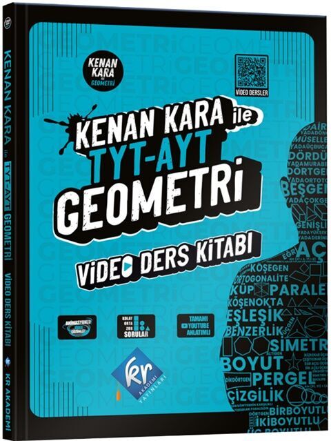 Kenan Kara ile TYT AYT Geometri Video Ders Kitabı KR Akademi