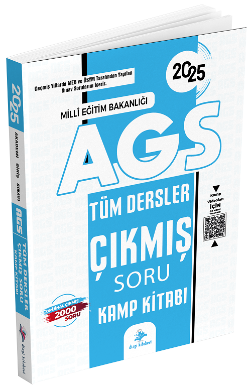 Kitap 2025 MEB-AGS Tüm Dersler Çıkmış Soru Kamp Kitabı Dizgi Kitap Yayınları