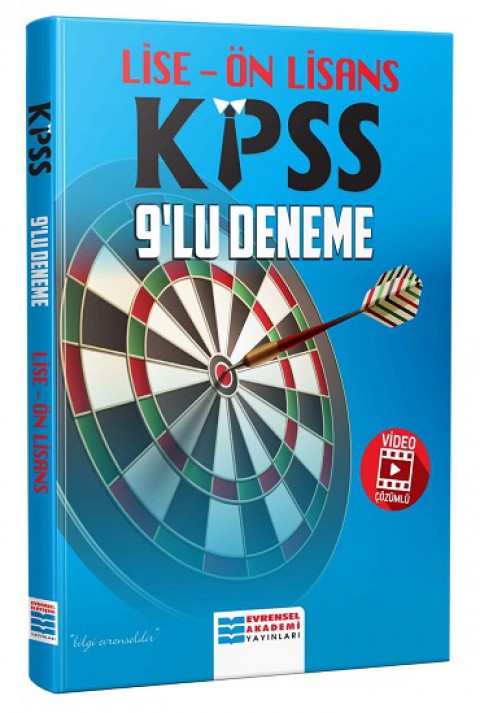 Kpss Lise Önlisans 9lu Deneme Evrensel Akademi Yayınları
