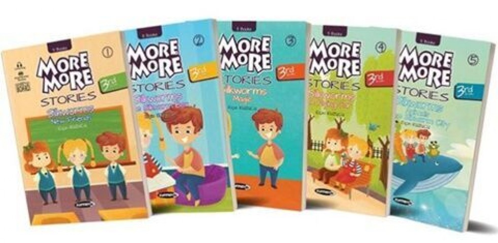 Kurmay 3. Sınıf Stories İngilizce Hikaye Seti 5 Kitap Kurmay Yayınları