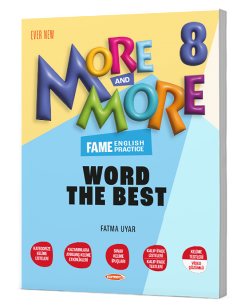 Kurmay 8. Sınıf More & More Word The Best Kurmay Yayınları