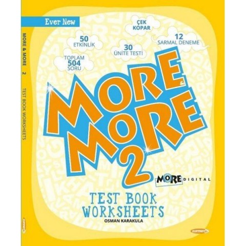 Kurmay ELT 2. Sınıf More More Worksheets Test Book