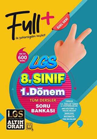LGS 8. Sınıf Altın Oran Tüm Dersler 1. Dönem Soru Bankası Borealis Yayıncılık