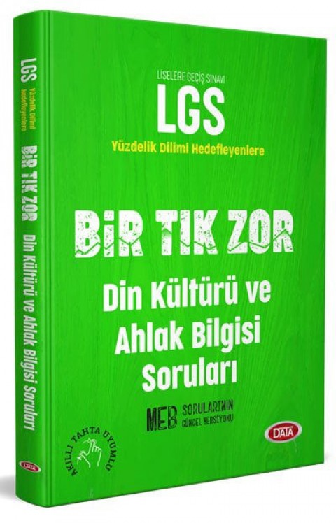 LGS BİR TIK Din Kültürü Ve Ahlak Bilgisi Soruları Data Yayınları